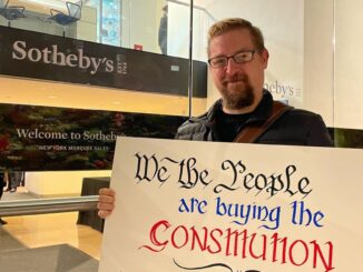 ConstitutionDAO Outbid for First Printing of America’s Founding Document in Sotheby’s Auction