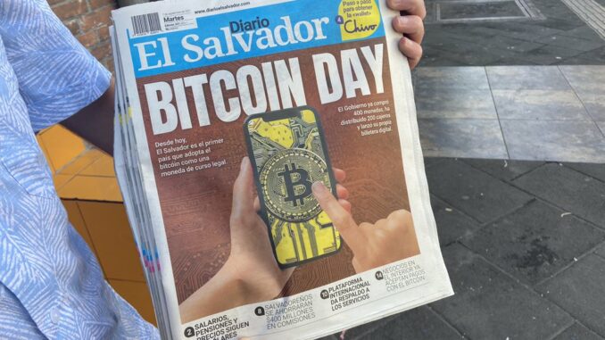 Under Bitcoin Law, the newspaper on Bitcoin Day