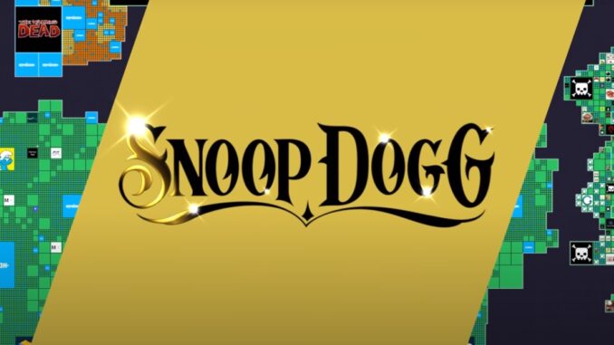 Snoop Dogg and The Sanbox title screen