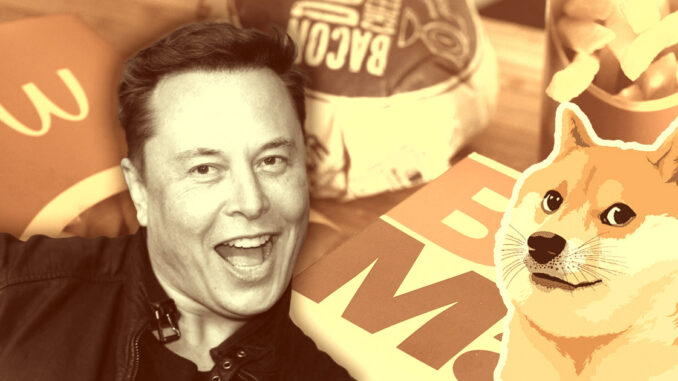 Elon Musk puts McDonald’s on the spot, wants the fast-food giant to accept DOGE