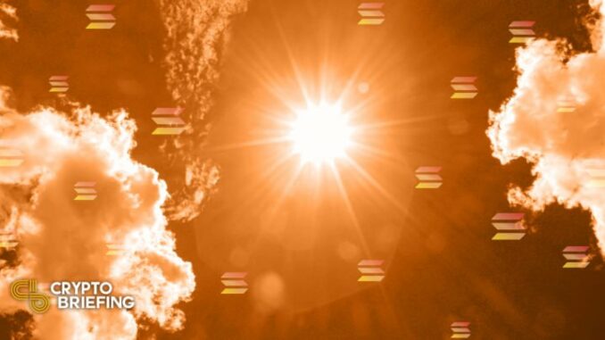 Solana Could Soon Return to Triple Digits