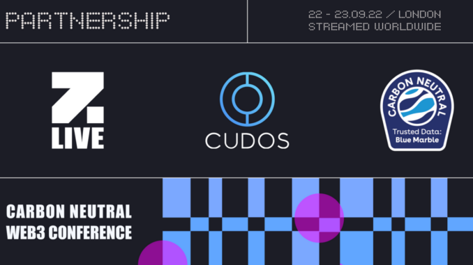 Cudos and Blue Marble Partner With Web3 Conference Zebu Live
