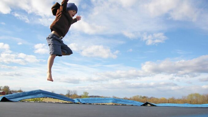 Trampoline, Bitcoin is rebounding. (Shutterstock)