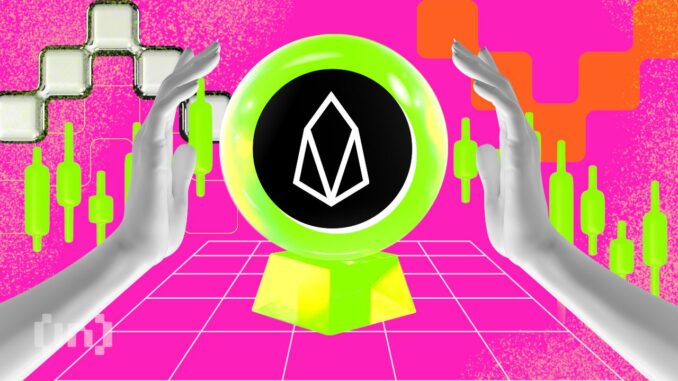 EOS Pumps 10% Amid Broader Market Correction due to EVM Speculation