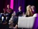 Crypto Market Structure session, Consensus 2023: l to r: Cumberland DRW Partner/Global Head Chris Zuehlke speaking. (CoinDesk)