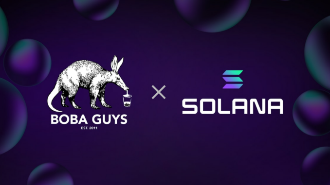 Popular Tea Shop Boba Guys Taps Solana for On-Chain Loyalty Rewards Program