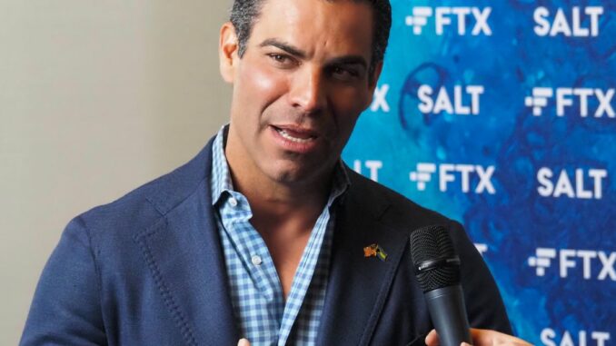Bitcoin BTC Crypto Friendly Miami Mayor Francis Suarez Jumps Into Presidential Race