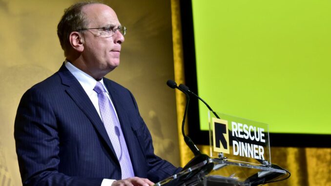 BlackRock (BLK) CEO Larry Fink