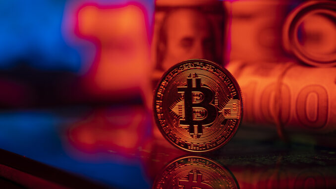 Bitcoin double top