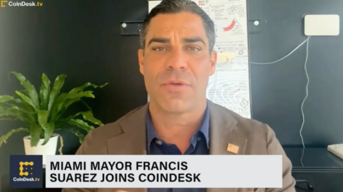 Miami Mayor Francis Suarez to Accept Presidential Campaign Donations in Bitcoin and Other Crypto