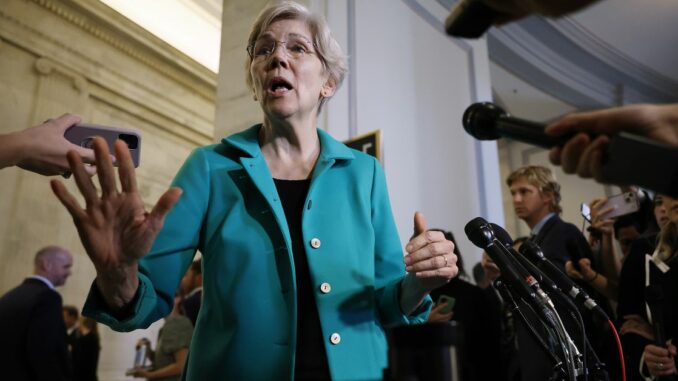 U.S. Sen. Elizabeth Warren Leads Lawmakers to Push Administration on Crypto-Backed Terrorism