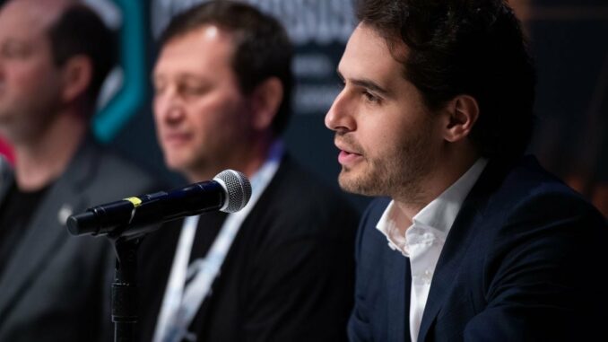 Tyler Spalding, CEO / Co-Founder, Flexa, 2Chainz and Zack Seward, Deputy Editor-in-Chief, CoinDesk