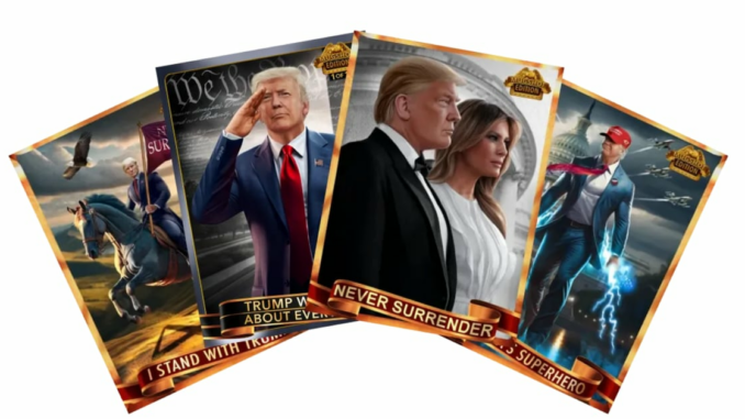 A collection of TRUMP memecoins (DEXTools)