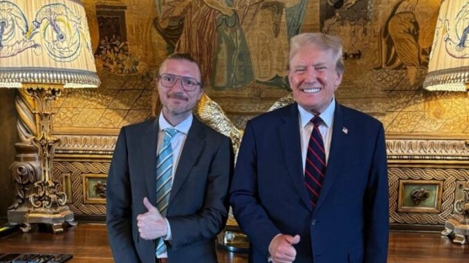 Kraken founder donates $1M to Donald Trump, calls him "the only pro-crypto major party candidate"
