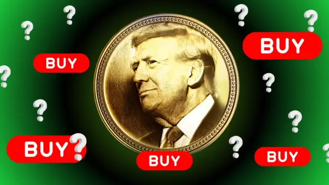 How to Buy Donald Trump’s $TRUMP Memecoin?