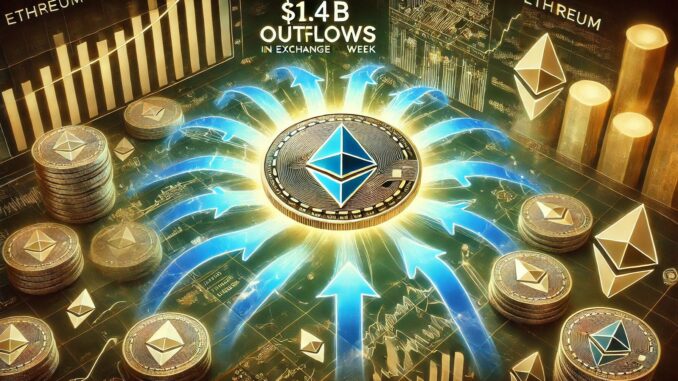 Ethereum Sees $1.4 Billion In Exchange Outflows This Week – Strong Accumulation Trend?