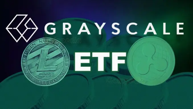 Grayscale Filed For ETFs Tracking Cryptocurrencies like Litecoin, XRP! CoinShares Joins The List