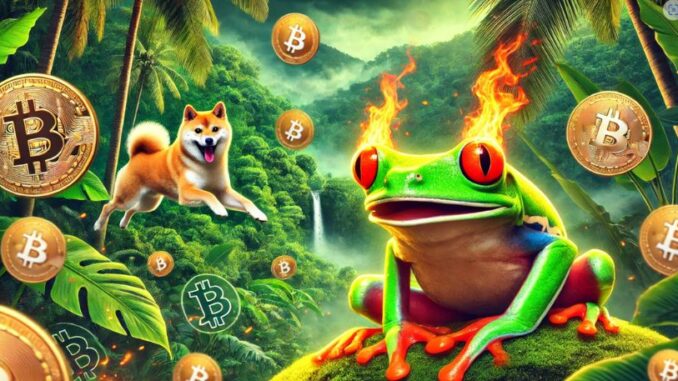 Next 100x Crypto? Viral Meme Coin Wall Street Pepe to Launch in February as $DOGE Sinks