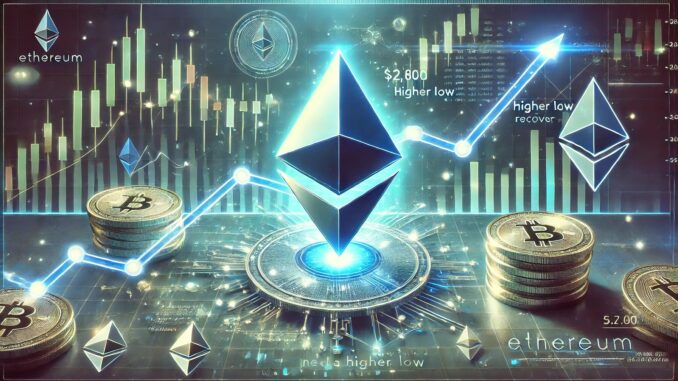 Ethereum Stuck Below $2,800 Resistance – Bulls Need A Higher Low To Recover