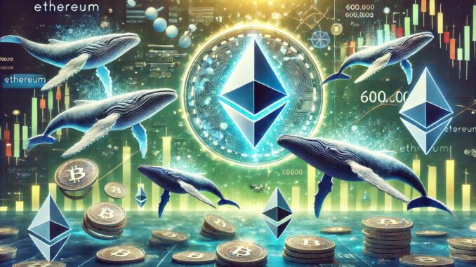 Ethereum Whales Have Bought Over 600,000 ETH In The Past Week – Time For A Price Upswing?