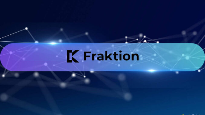 Tezos-Based Fraktion Stages RWA Expansion, Completes a $1.1 Million Fundraiser