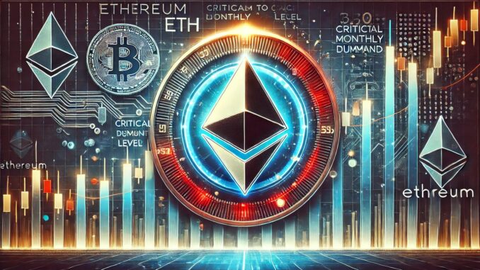 Ethereum Retraces To Critical Monthly Demand Level – Can ETH Hold Selling Pressure?