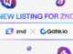 Gate.io lists ZND