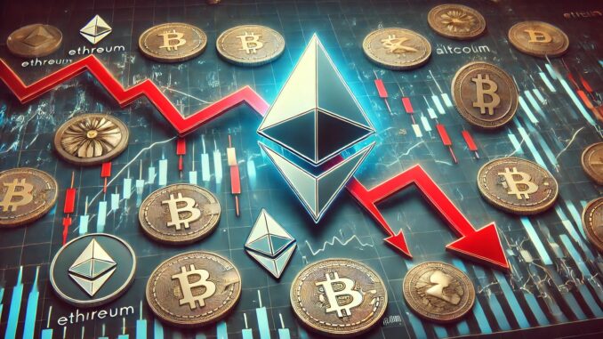 Ethereum Leads Market-Wide Drawdown As Altcoin Correlation Spikes – Details