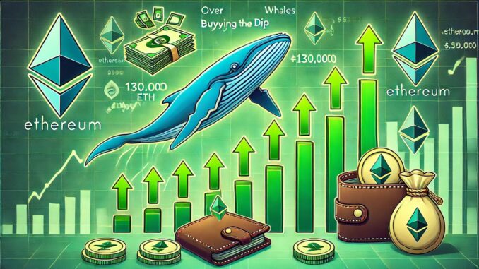 Ethereum Whales Buy the Dip – Over 130K ETH Added In A Single Day