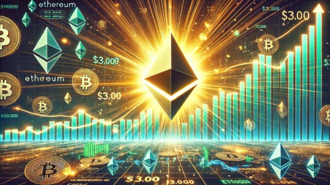 Ethereum Nears Critical Price Level – Reclaiming $3,000 Would Spark A Market-Wide Rally