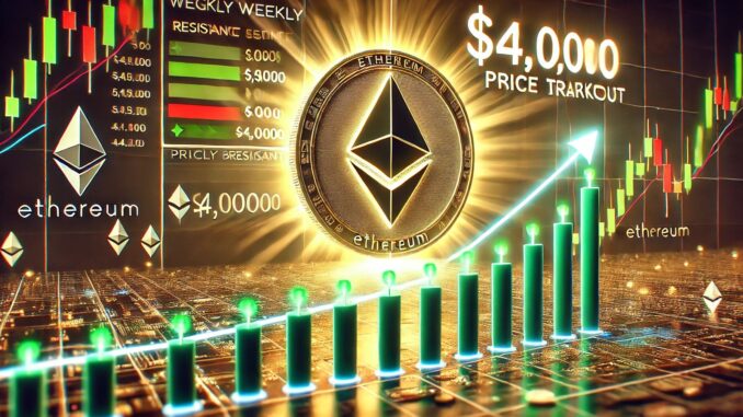 Ethereum Tests Key Weekly Resistance – Analyst Sets $4K Target If ETH Breaks Out