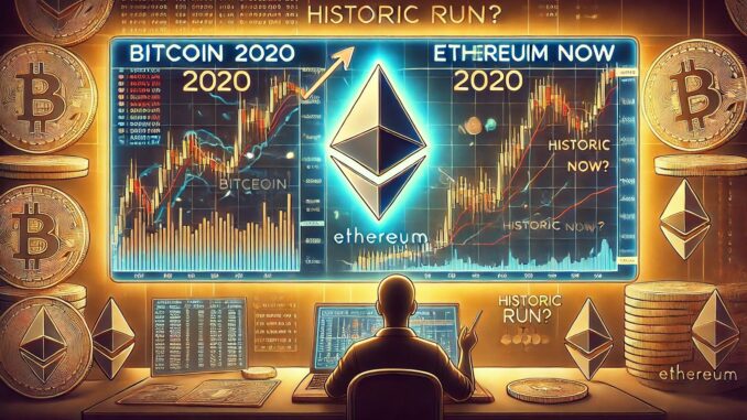 Ethereum Mirrors Bitcoin 2020 Breakout Setup – Historic Run Incoming?
