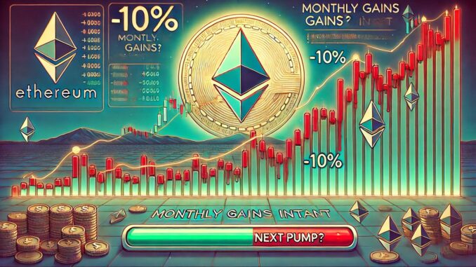 Ethereum Pulls Back 10% But Holds Monthly Gains – Is the Next Pump Loading?