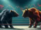 AI generated image of bulls and bears