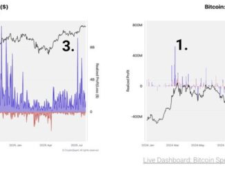 Bitcoin just saw its third major profit-taking wave of this bull run. Source: CryptoQuant