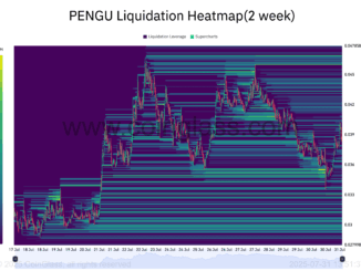 PENGU Liquidation Heatmap