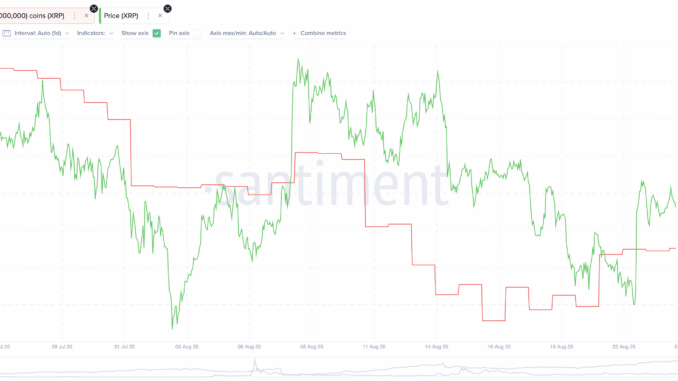 XRP Whales Continue To Accumulate