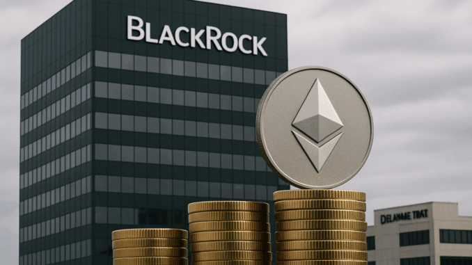 Blackrock expands Ethereum staking plans with new Delaware trust
