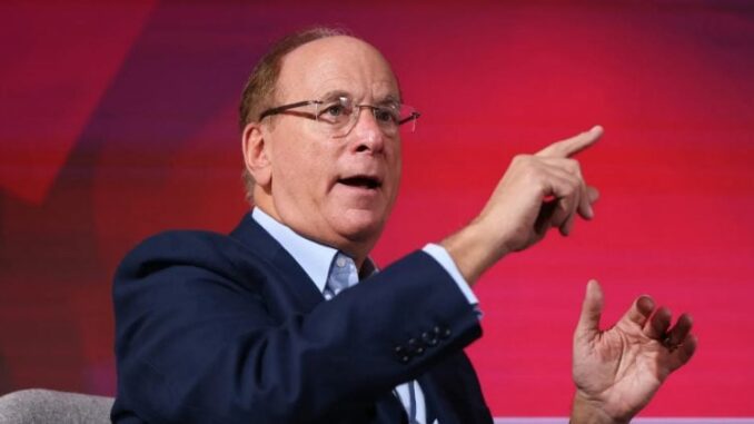 BlackRock CEO Larry Fink says his earlier views on Bitcoin were wrong