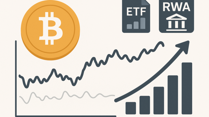 Glassnode report reveals Bitcoin’s growing stability amid ETF activity and RWA expansion
