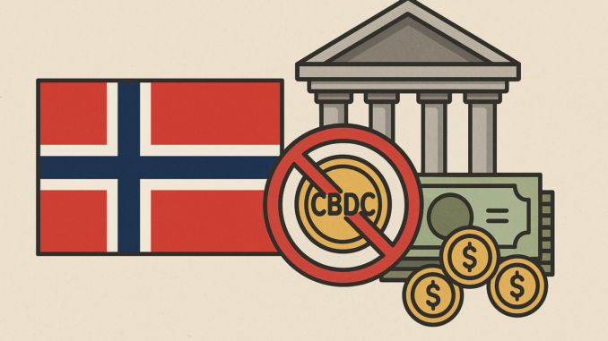 Norway weighs digital currency path as focus shifts to tokenisation innovation