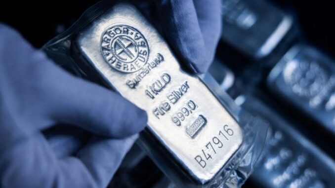 Spot silver reaches record high of $60 as traders anticipate Fed rate cut