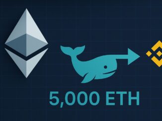 Whale Sends Another 5,000 ETH To Binance