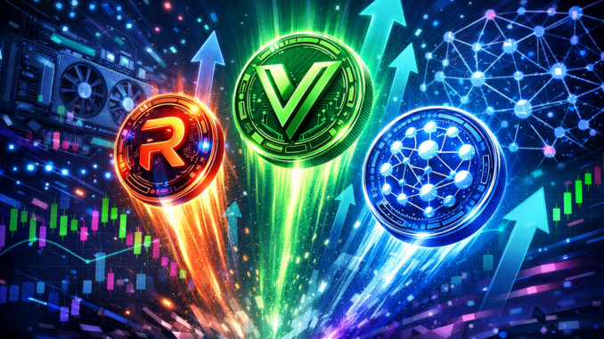 AI tokens lead crypto rebound as Bitcoin Breaks $92,000, Render jumps 15%