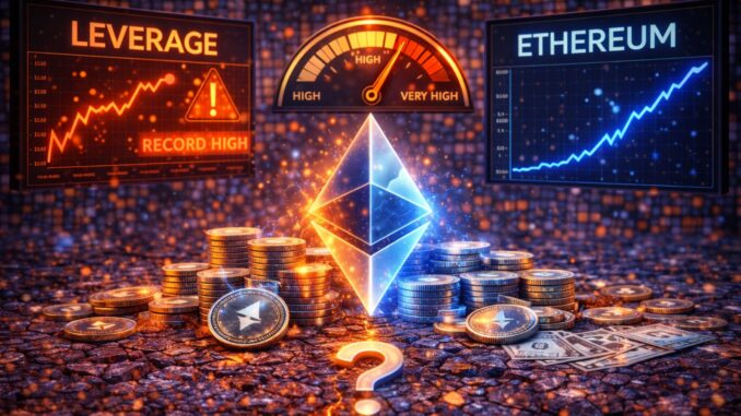 Ethereum Leverage Remains At Record High: What Happens Next?