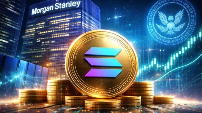 Morgan Stanley files for a Solana Trust in the US