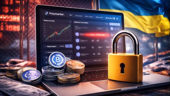 Ukraine blocks Polymarket