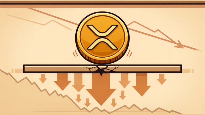 XRP price nears key support amid conflicting signals