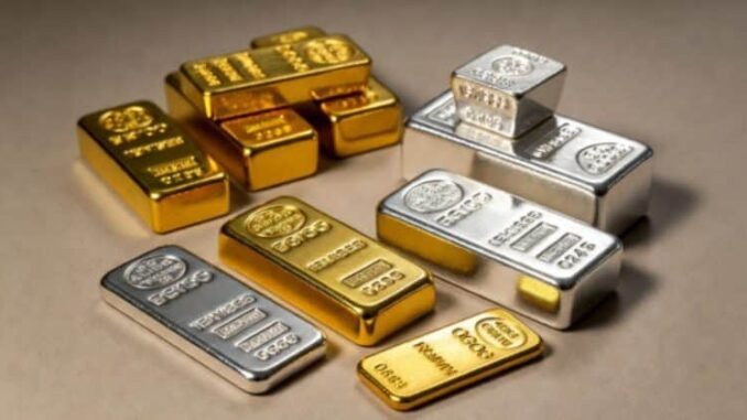 Silver, gold tumble as stronger dollar hits precious metals