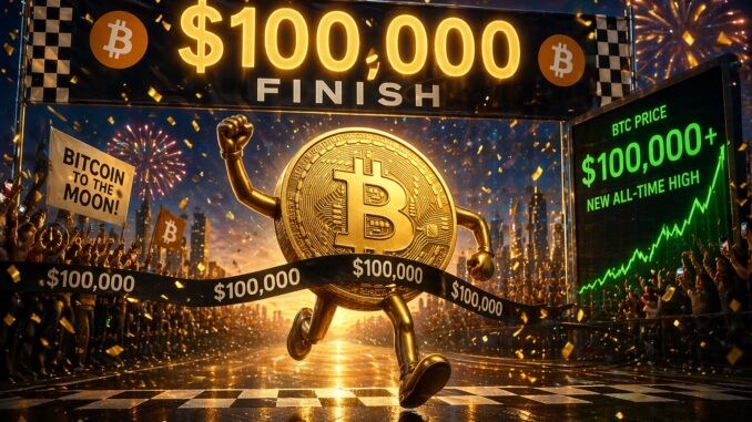 Crypto Expert Reveals When Price Will Cross $100,000 Again